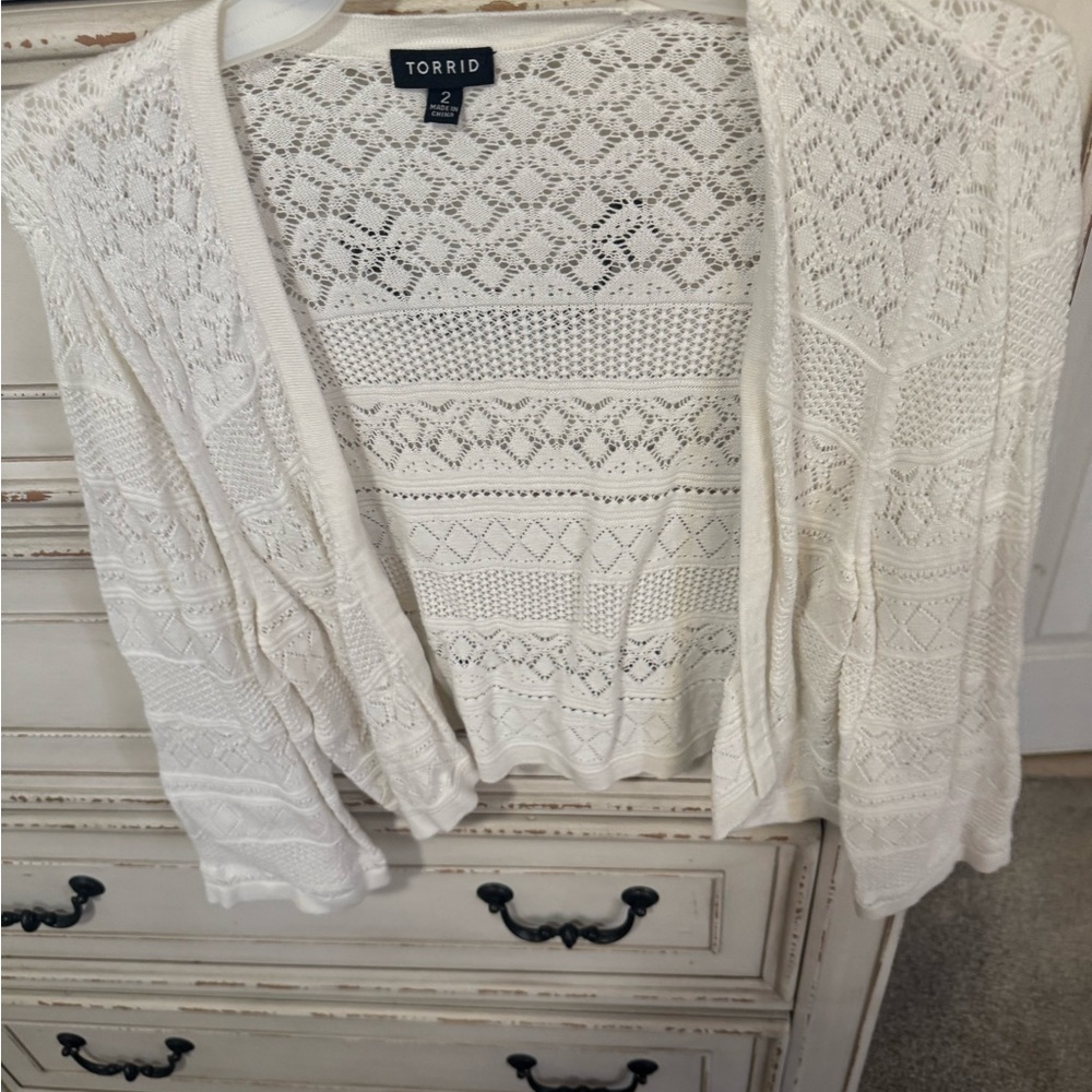 Torrid Women's Cream Sweater